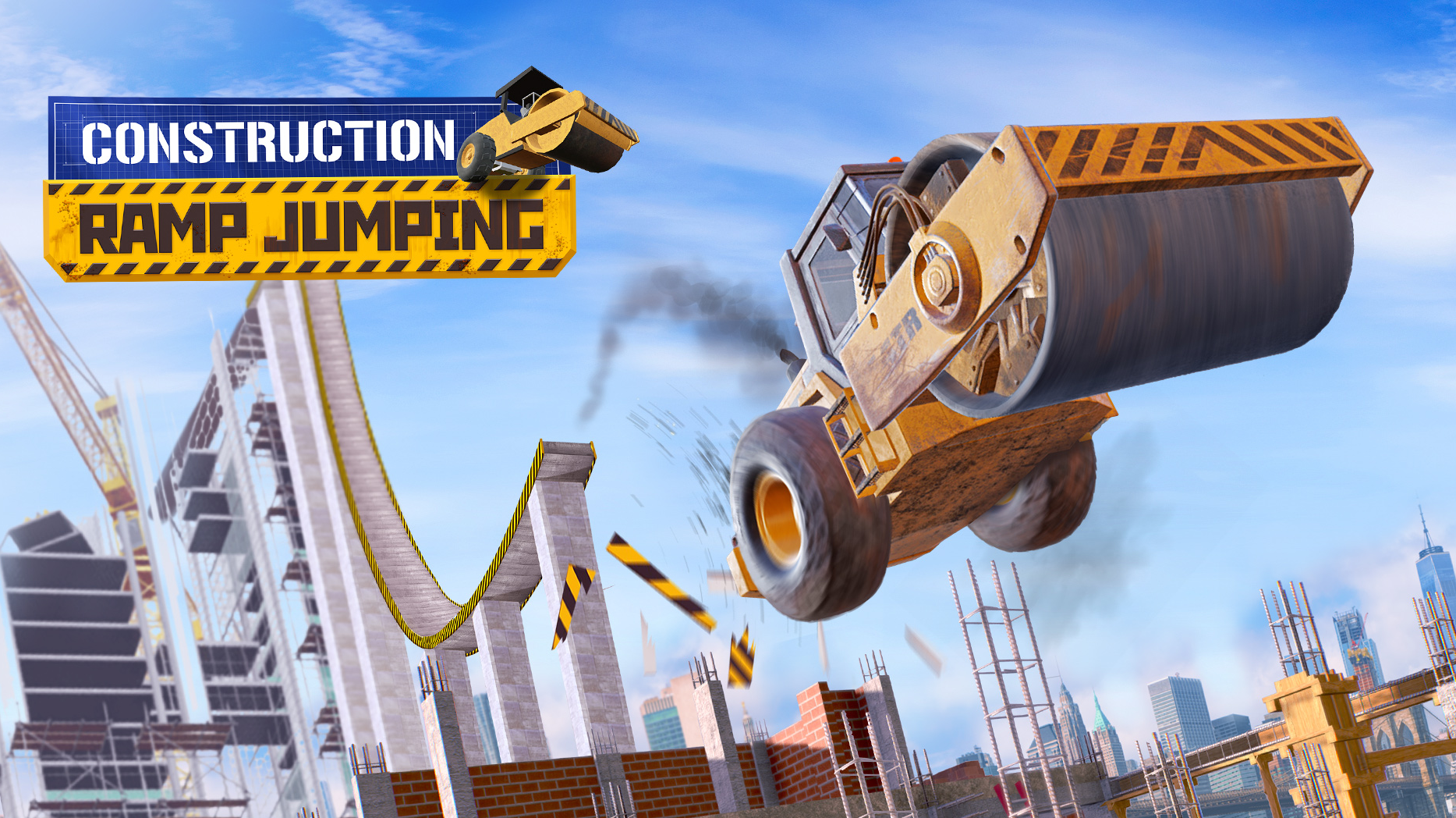 Construction Ramp Jumping Game Image
