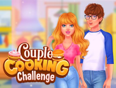 Couple Cooking Challenge Game Image