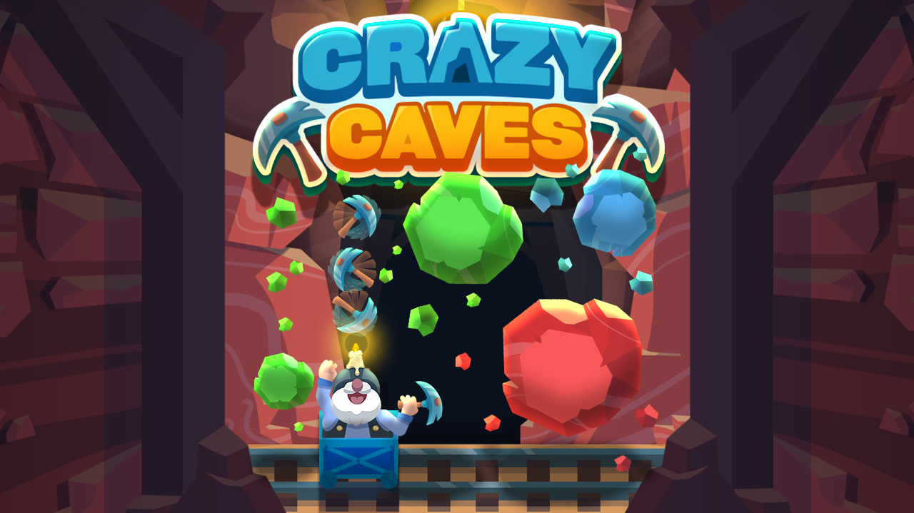 Crazy Caves Game Image