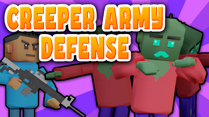 Creeper Army Defense Game Image