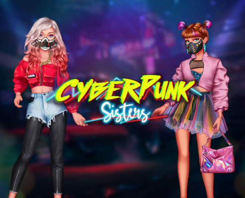 Cyberpunk Sisters Game Image