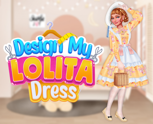 Design My Lolita Dress Game Image