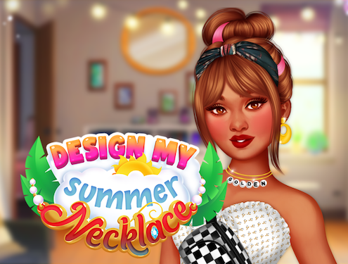 Design My Summer Necklace Game Image