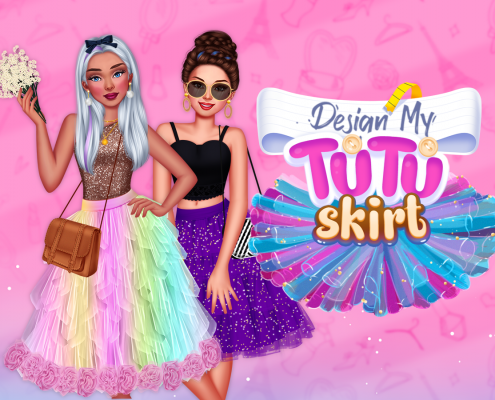 Design My Tutu Skirt Game Image