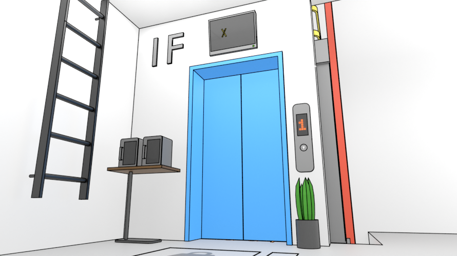 Elevator Room Escape Game Image