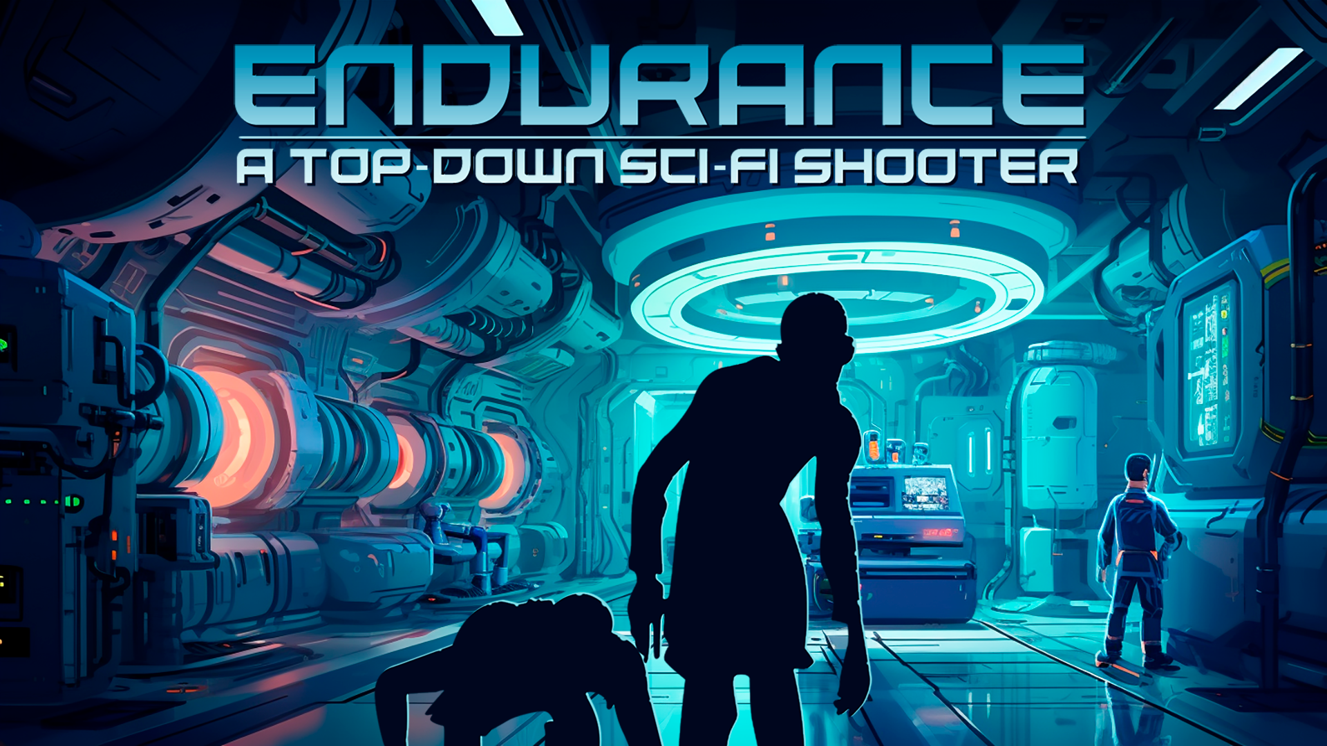 Endurance: A Top-Down Sci-Fi Shooter Game Image