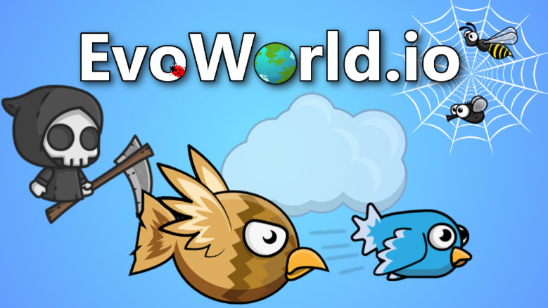 EvoWorld.io (FlyOrDie.io) Game Image