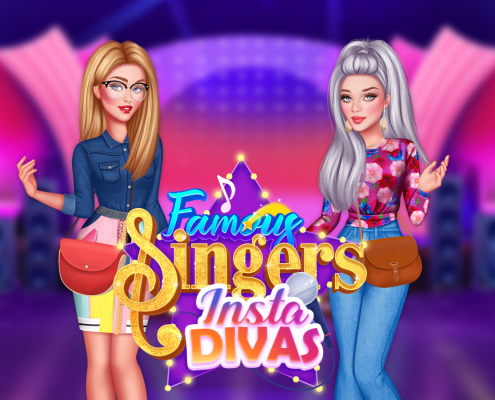 Famous Singers Insta Divas Game Image