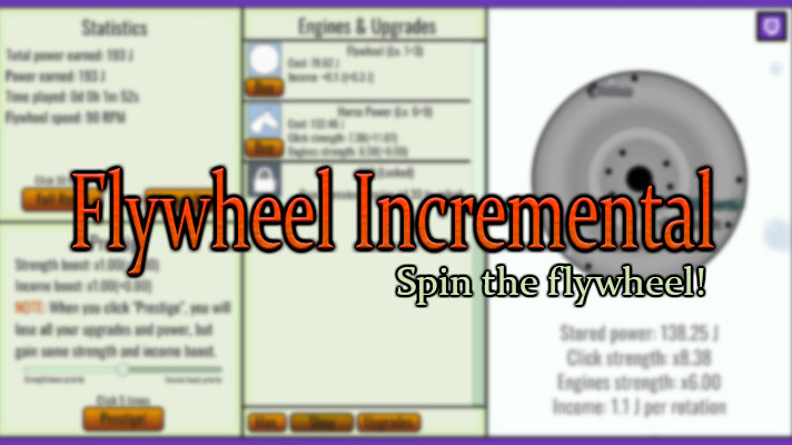 Flywheel Incremental Game Image