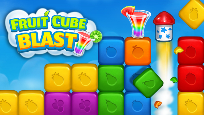 Fruit Cube Blast Game Image