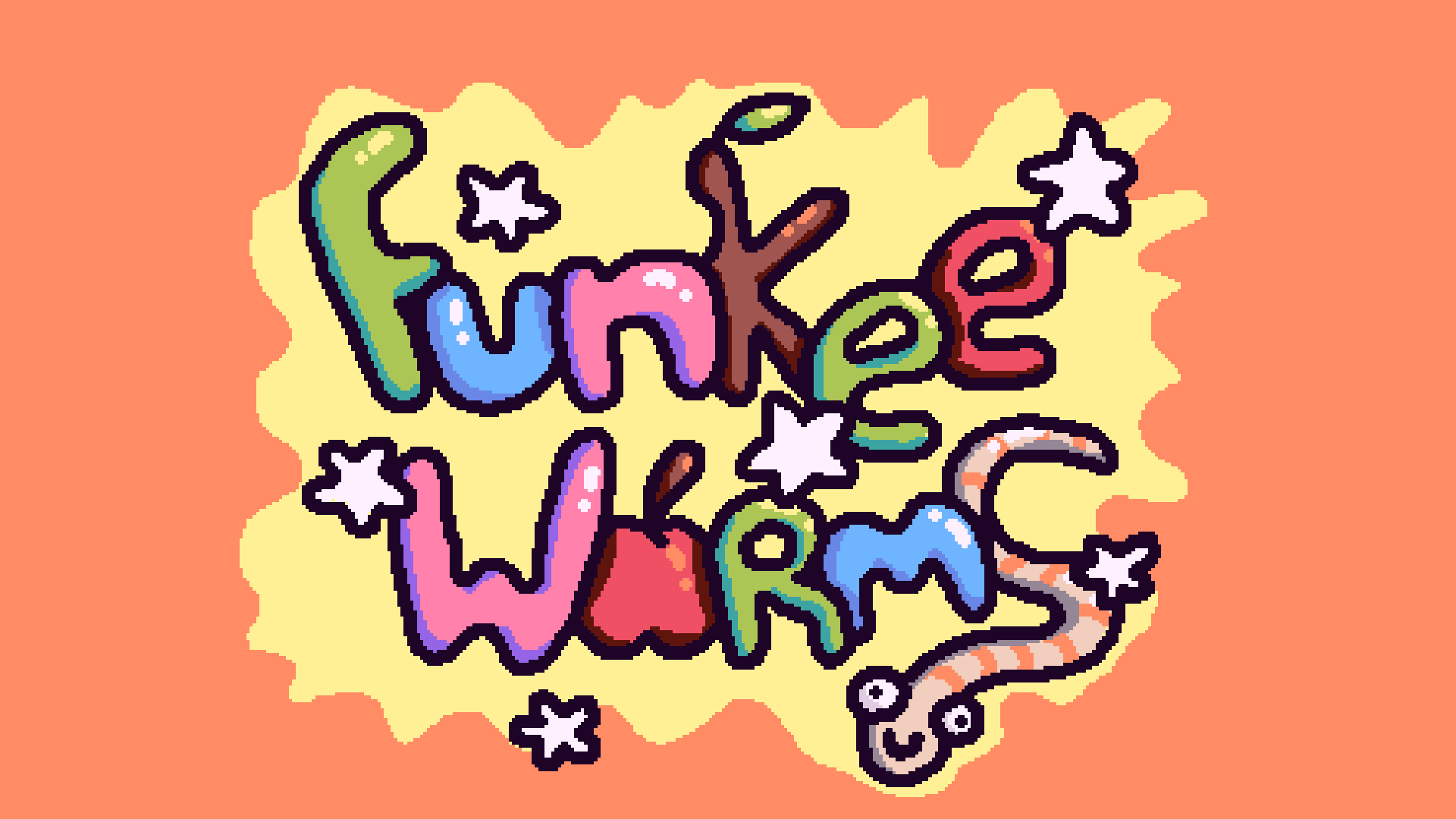 Funkee Worms Game Image