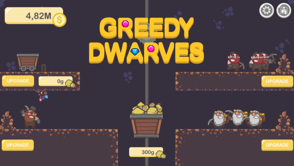 Greedy Dwarves Game Image