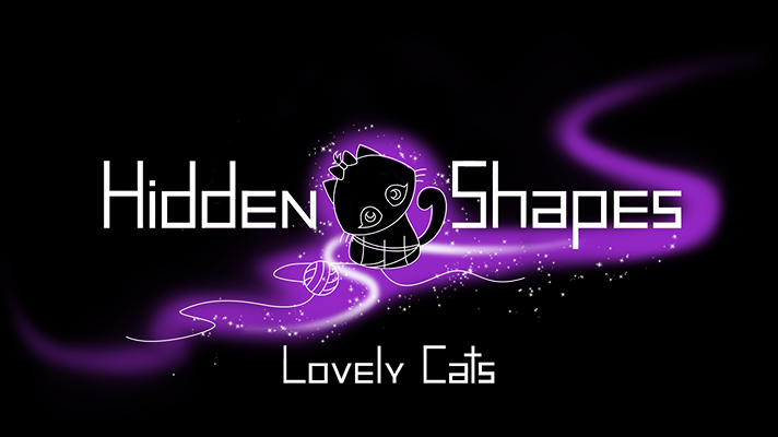 Hidden Shapes Lovely Cats Game Image