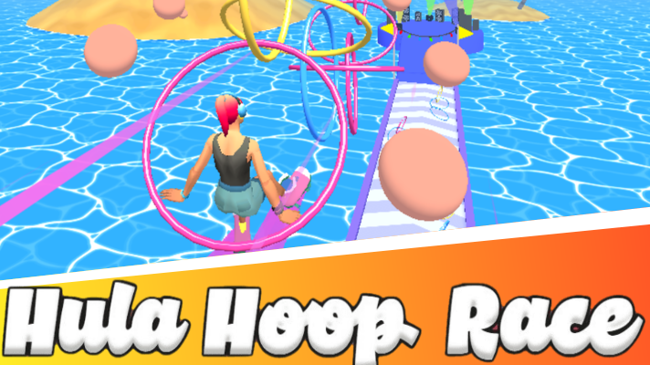 Hula Hoop Race Game Image