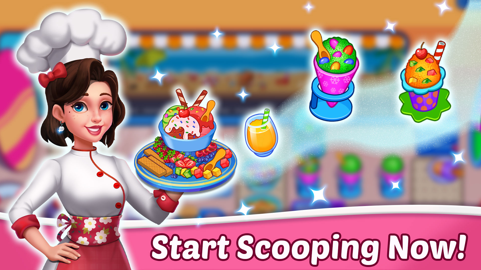 Ice Cream Fever: Cooking Game Game Image