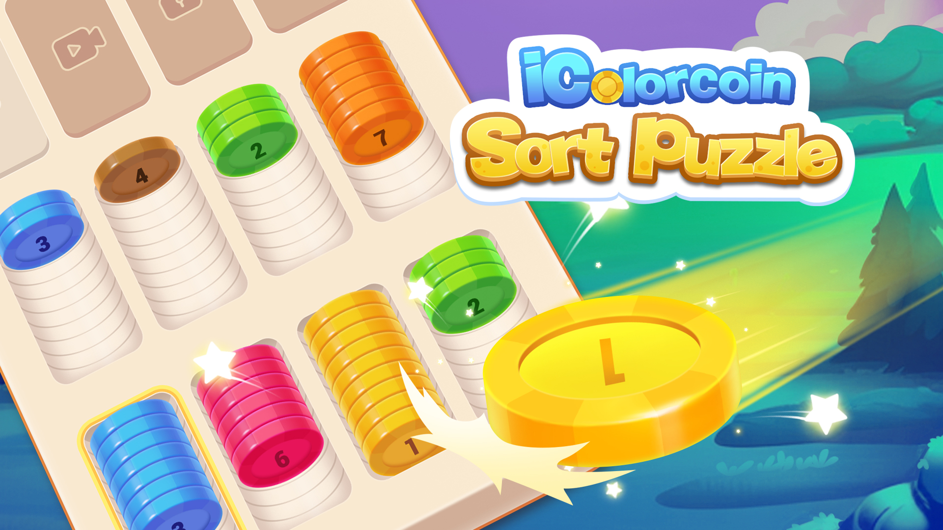 iColorcoin: Sort Puzzle Game Image