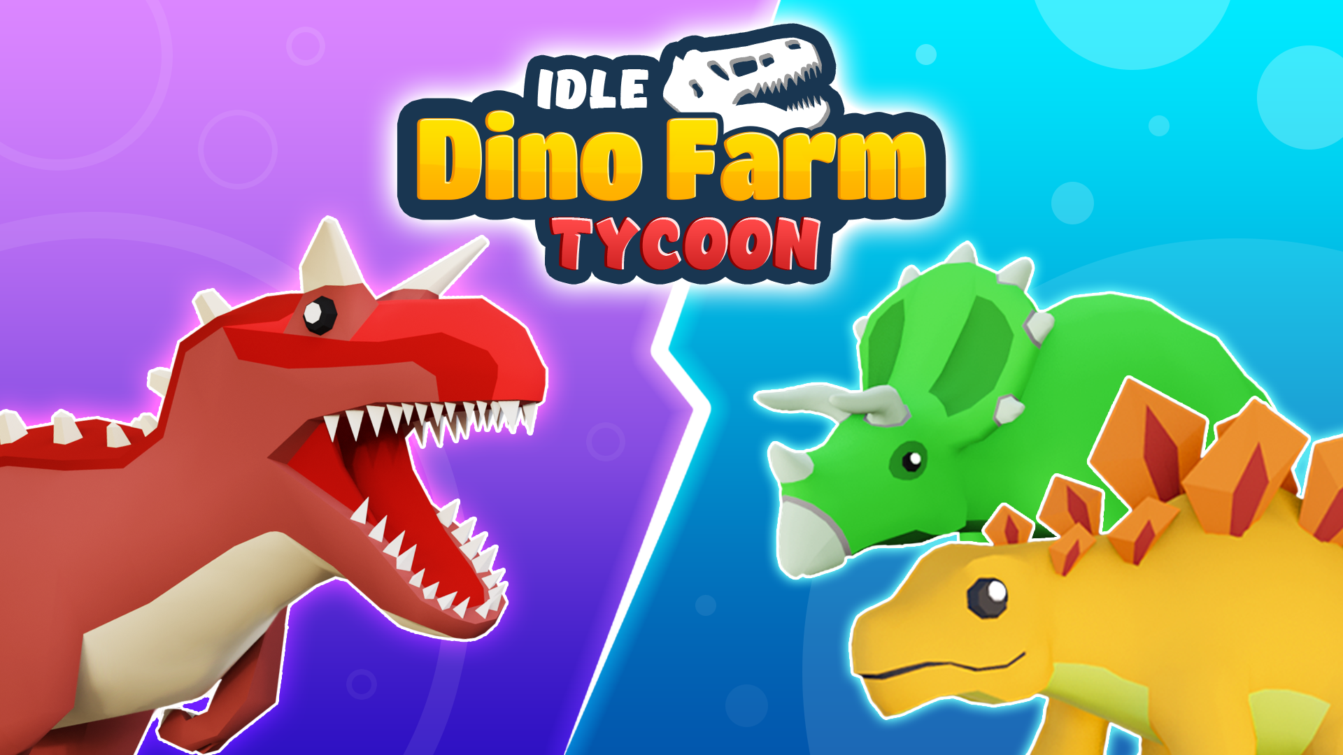 Idle Dino Farm Tycoon 3D Game Image