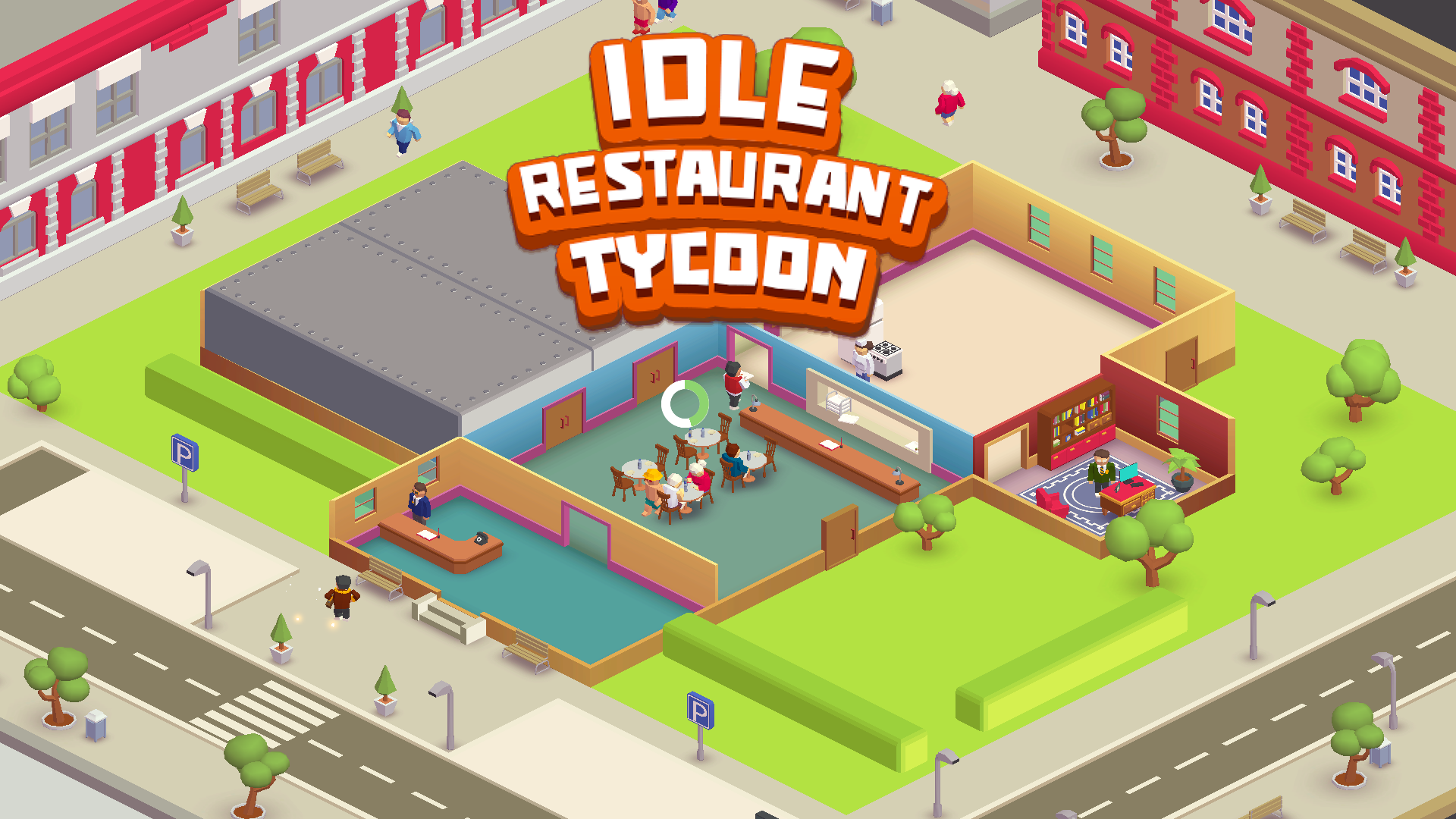 Idle Restaurant Tycoon Game Image