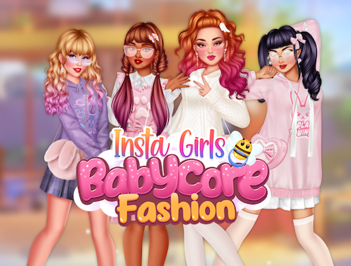 Insta Girls Babycore Fashion Game Image