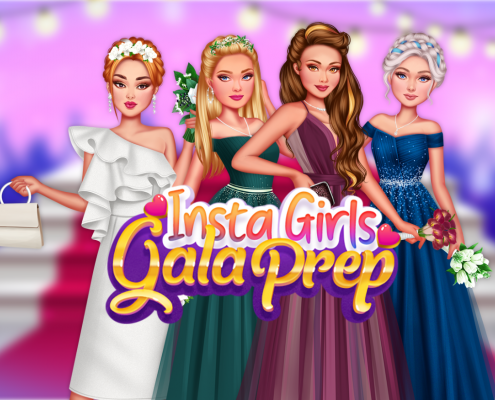 Insta Girls Gala Prep Game Image
