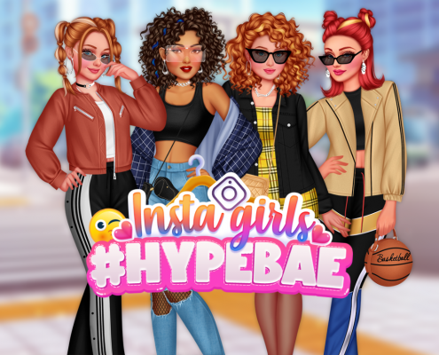 Insta Girls #hypebae Game Image