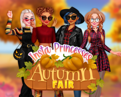 Insta Princesses Autumn Fair Game Image
