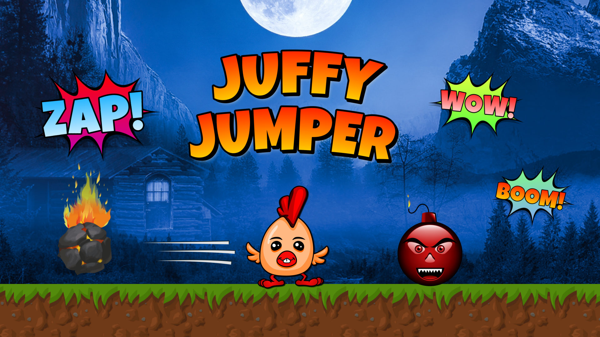 Juffy Jumper - Adventure Land Game Image