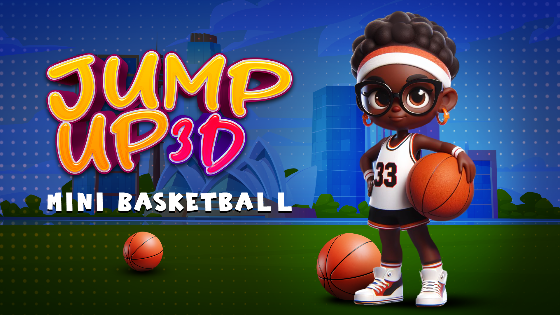 Jump Up 3D: Mini Basketball Game Image