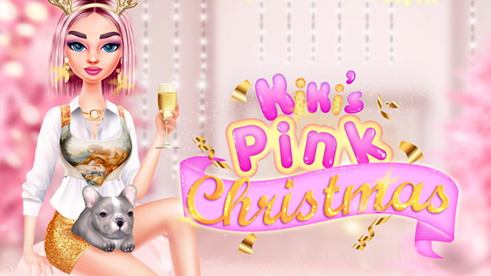 Kiki's Pink Christmas Game Image