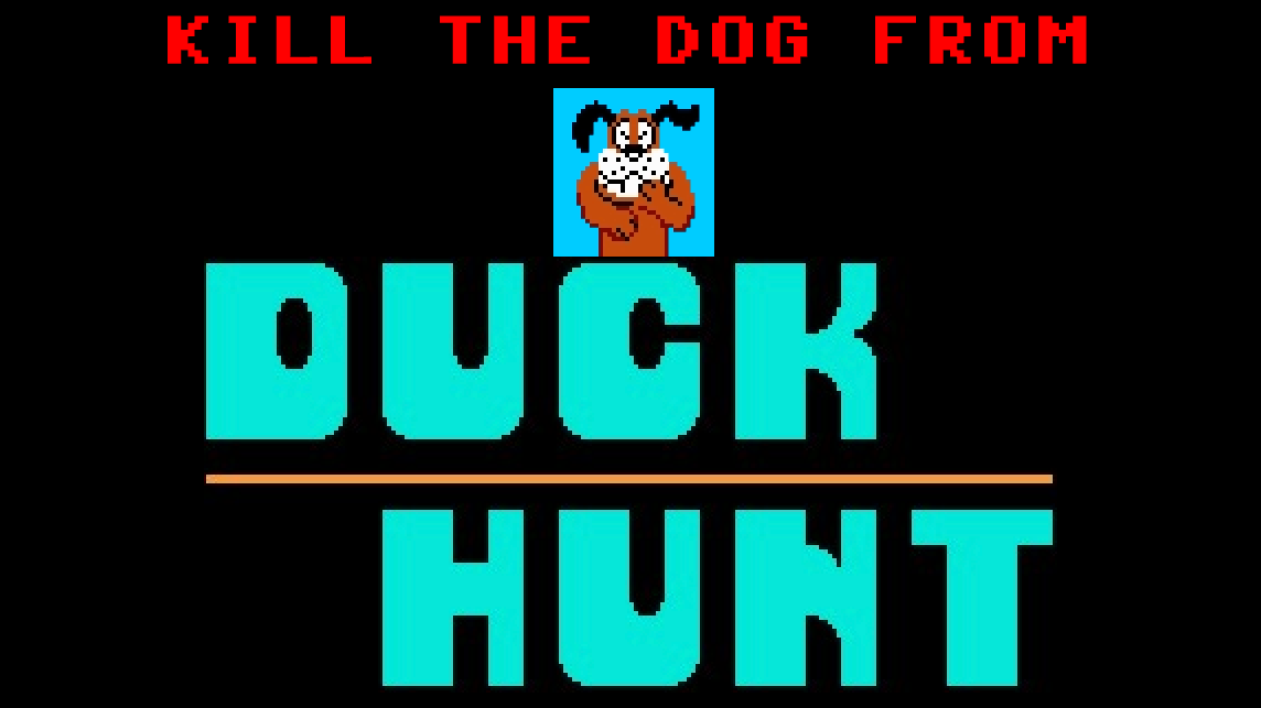Kill The Dog From Duck Hunt! Game Image