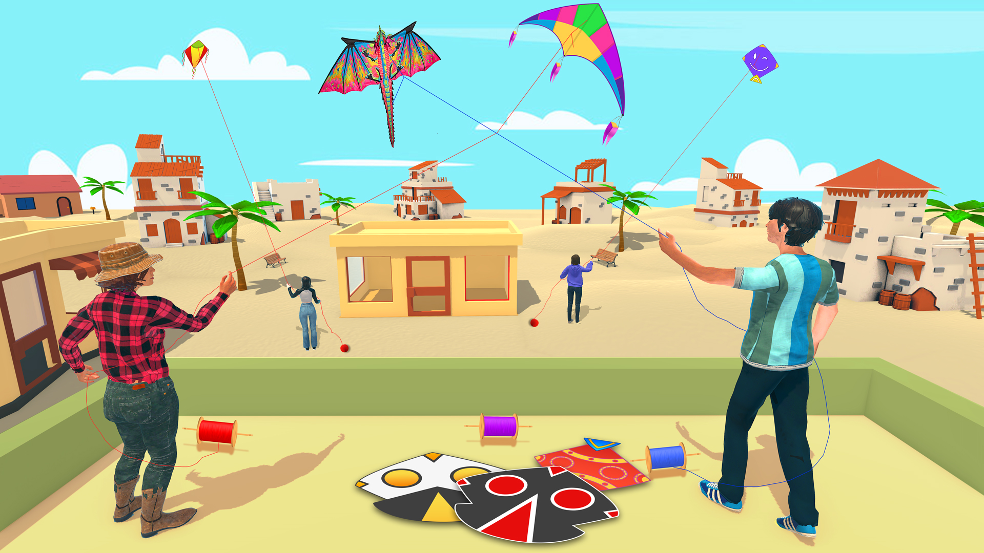 Kite Flying Sim Game Image
