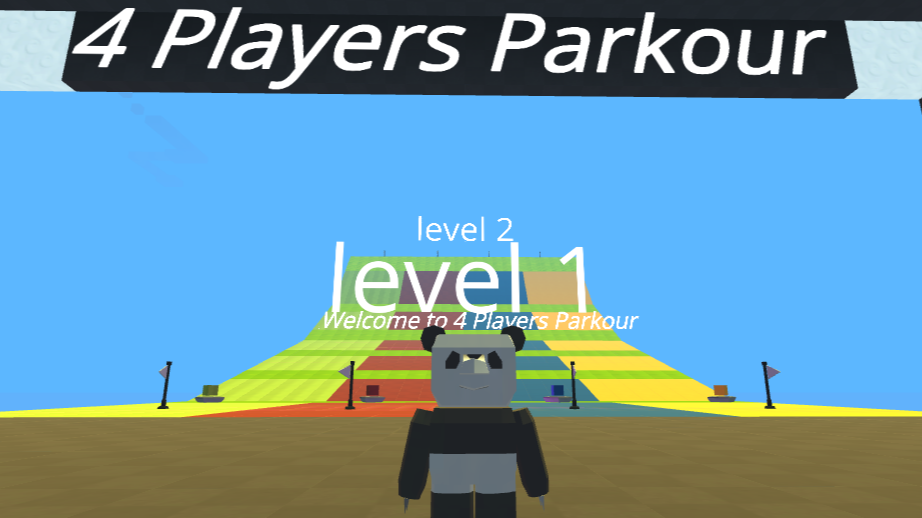 Kogama 4 Players Parkour Game Image