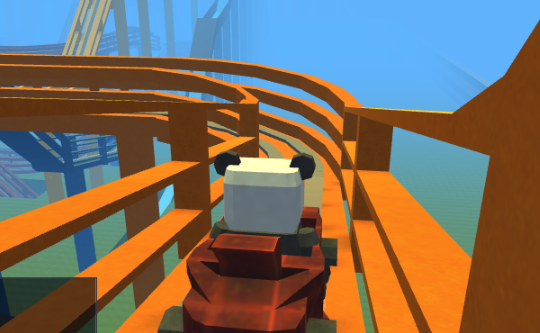 Kogama Roller Coaster World Game Image