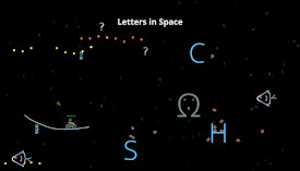Letters in Space Game Image