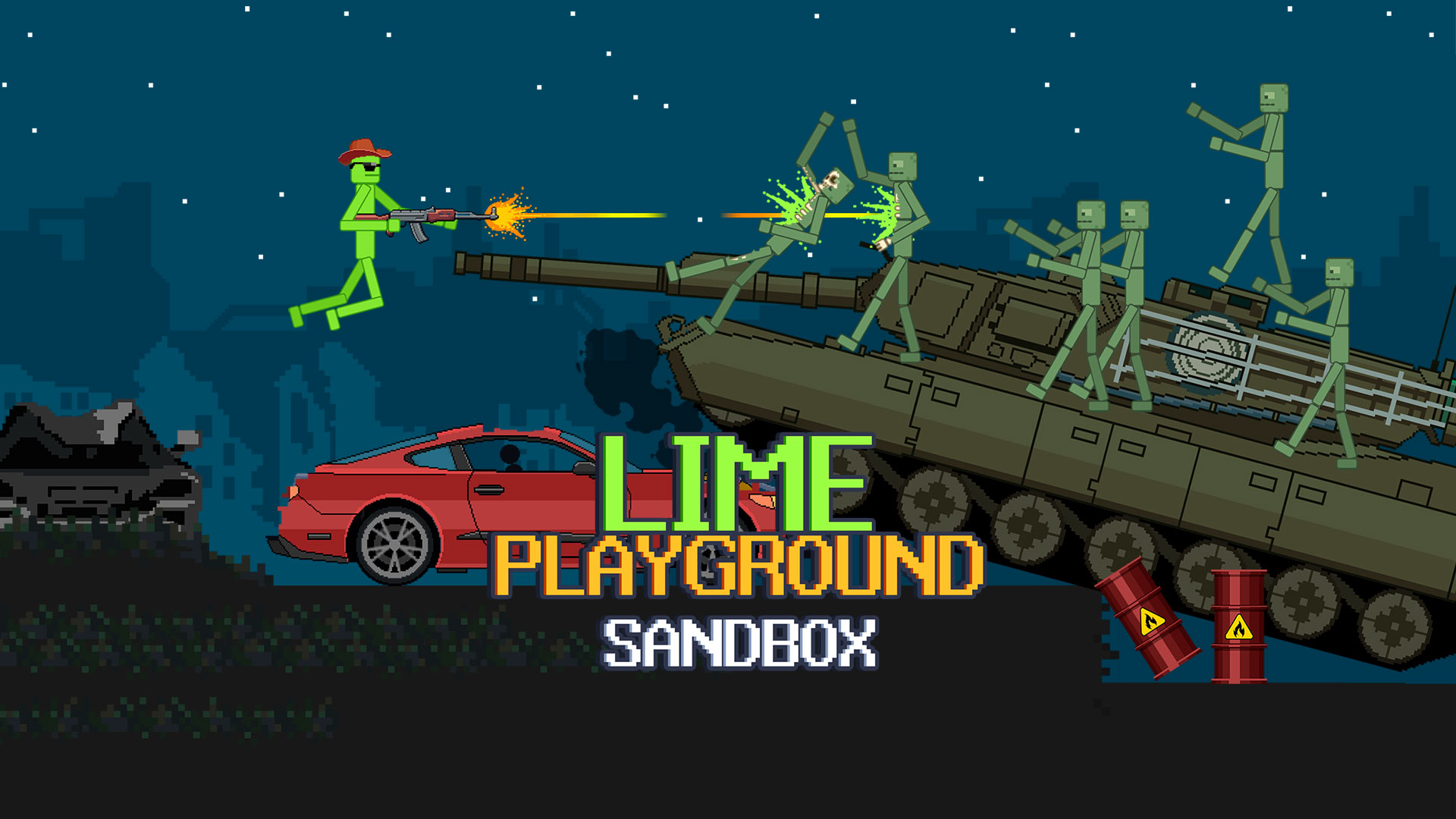 Lime Playground Sandbox Game Image