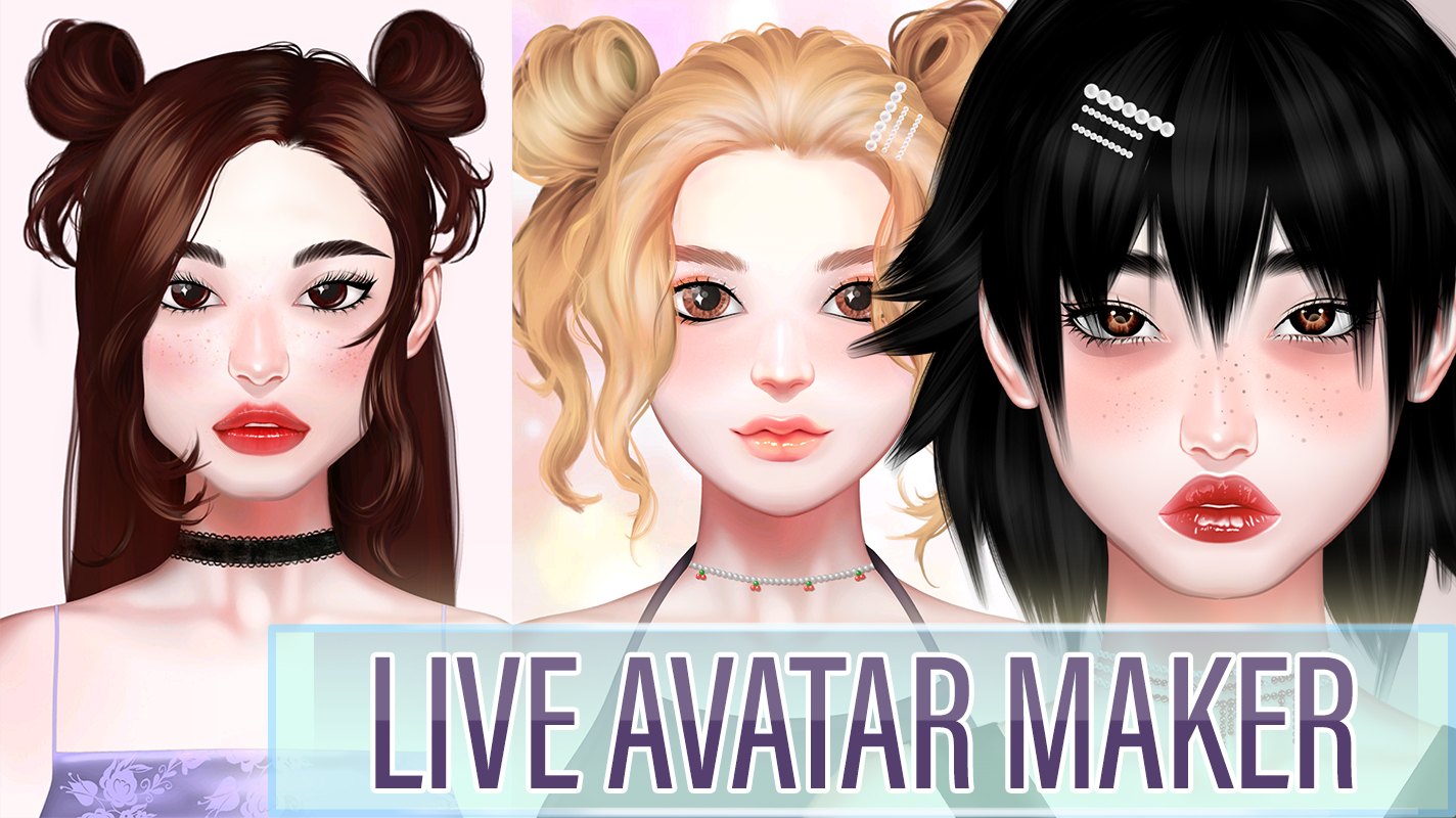 Live Avatar Maker: Girls Game Image