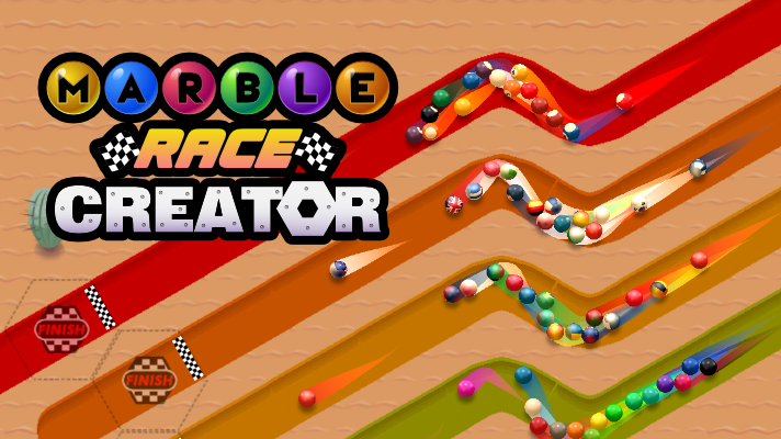 Marble Race Creator Game Image