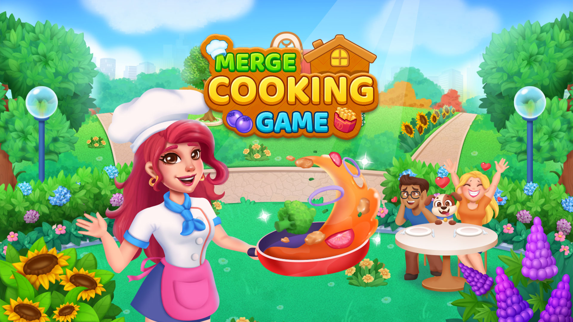 Merge Cooking Game Game Image