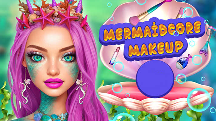 Mermaidcore Makeup Game Image