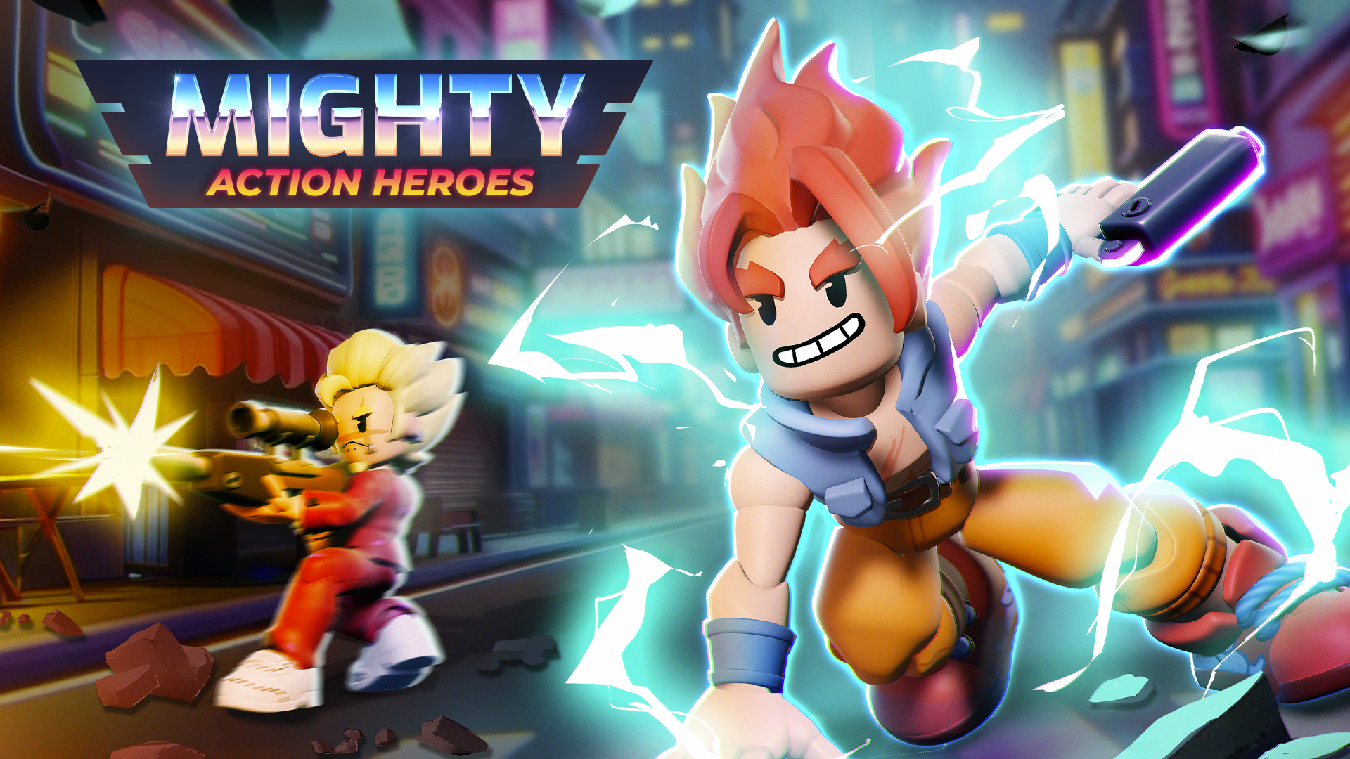 Mighty Action Heroes Game Image
