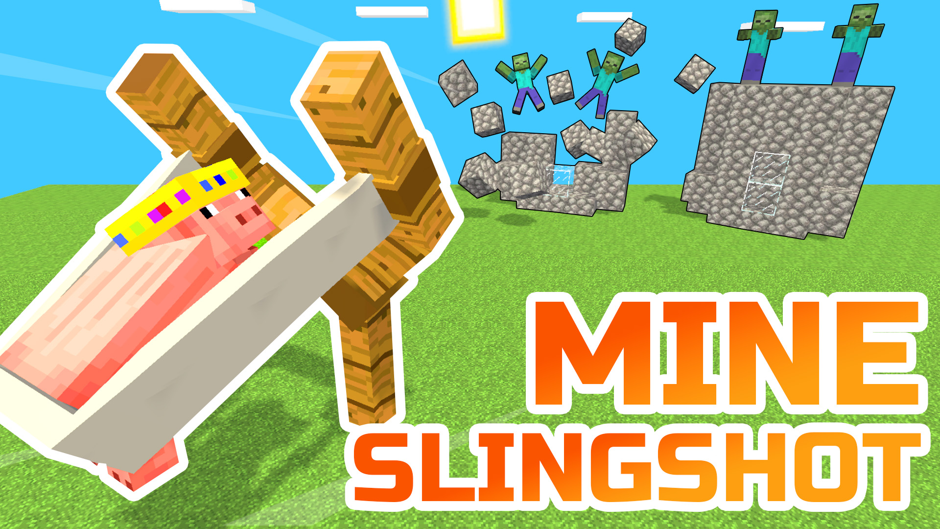 Mine Slingshot Game Image