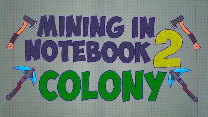 Mining in Notebook 2 Game Image