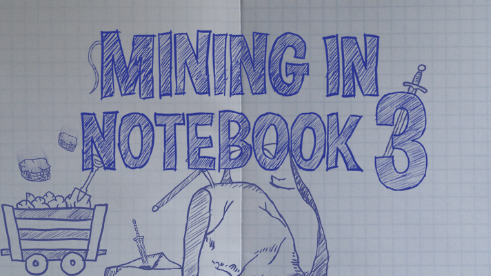 Mining In Notebook 3 Game Image