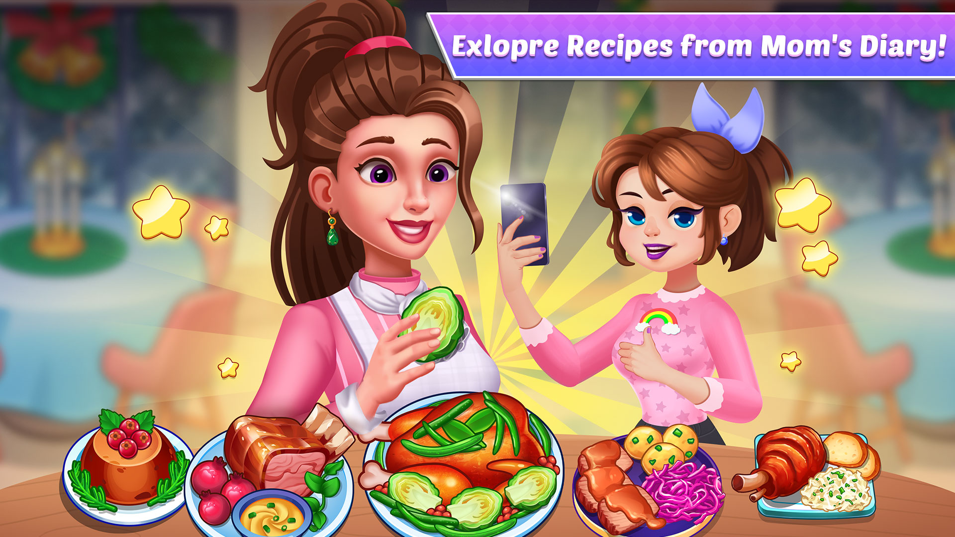 Moms Diary: Cooking Games Game Image