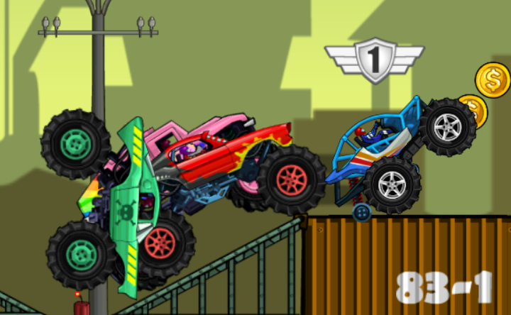 Monsters' Wheels Special Game Image