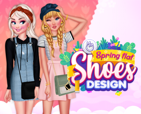 My Spring Flat Shoes Design Game Image