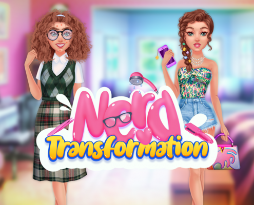 Nerd Transformation Game Image