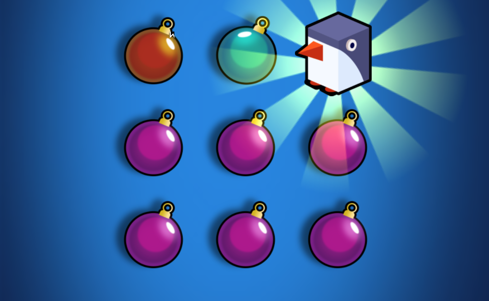New Year's Puzzles Game Image