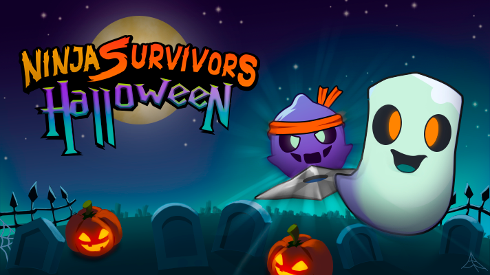 Ninja Survivors Halloween Game Image