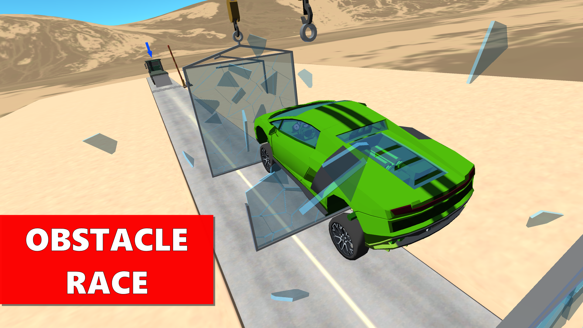 Obstacle Race: Destroying Simulator! Game Image